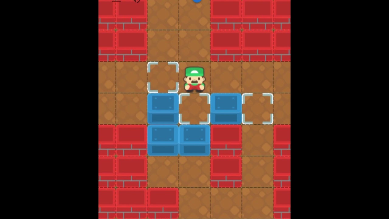 Sokoban Level 19 Solved
