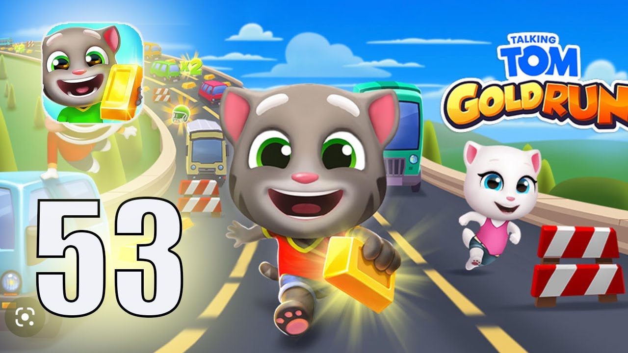 Talking Tom Gold Run - Gameplay Walkthrough Part 53 - (iOS , Android)