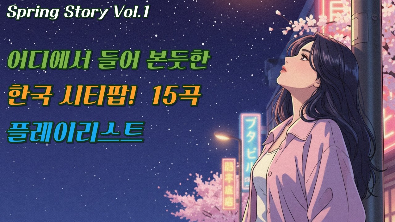 [Playlist] 어디선가 들어본 듯한 설렘 🌷 봄날의 청량함을 담은 K-시티팝 15곡 Vol.1