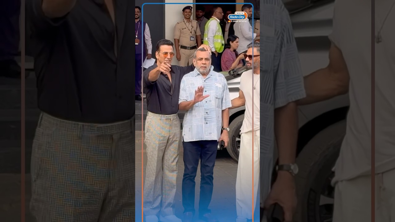 Hera Pheri Reunion : Akshay Kumar, Paresh Rawal and Suniel Shetty