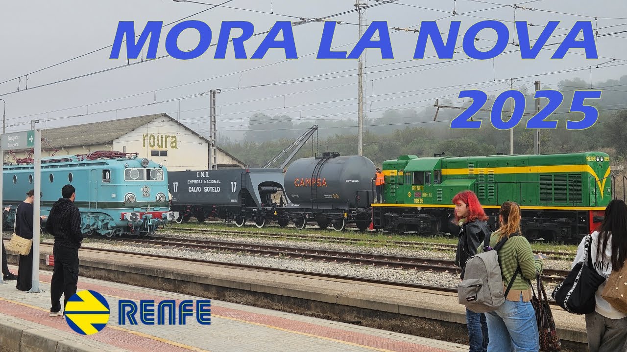 Mora la nova, fiesta del tren 2025