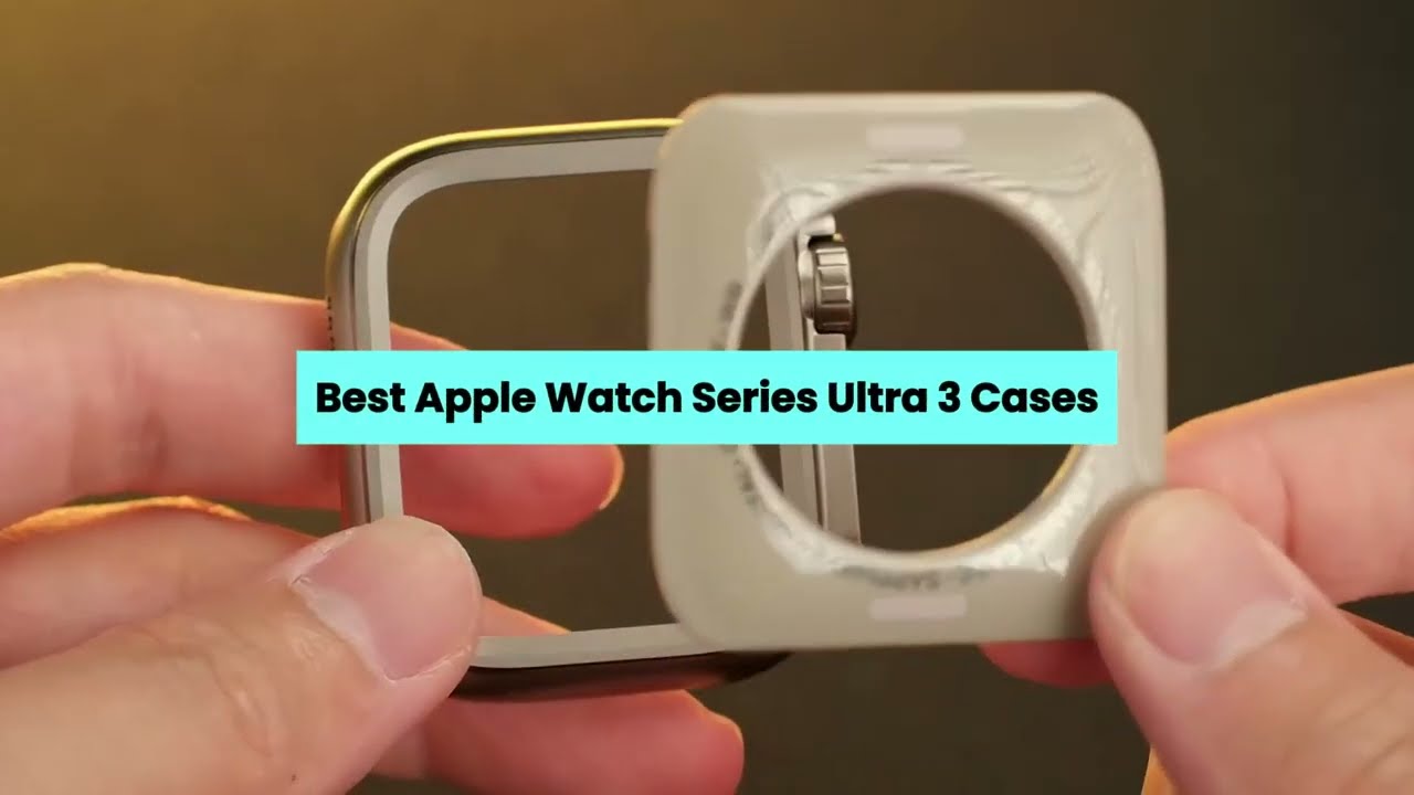 8 лучших чехлов для Apple Watch Series Ultra 3!