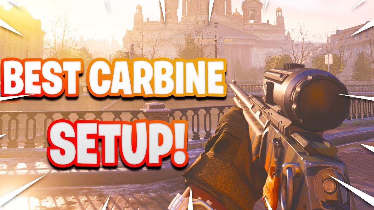 ONE SHOT MK2 CARBINE CLASS SETUP IN MODERN WARFARE... (BEST MARKSMAN RIFLE IN MODERN WARFARE))