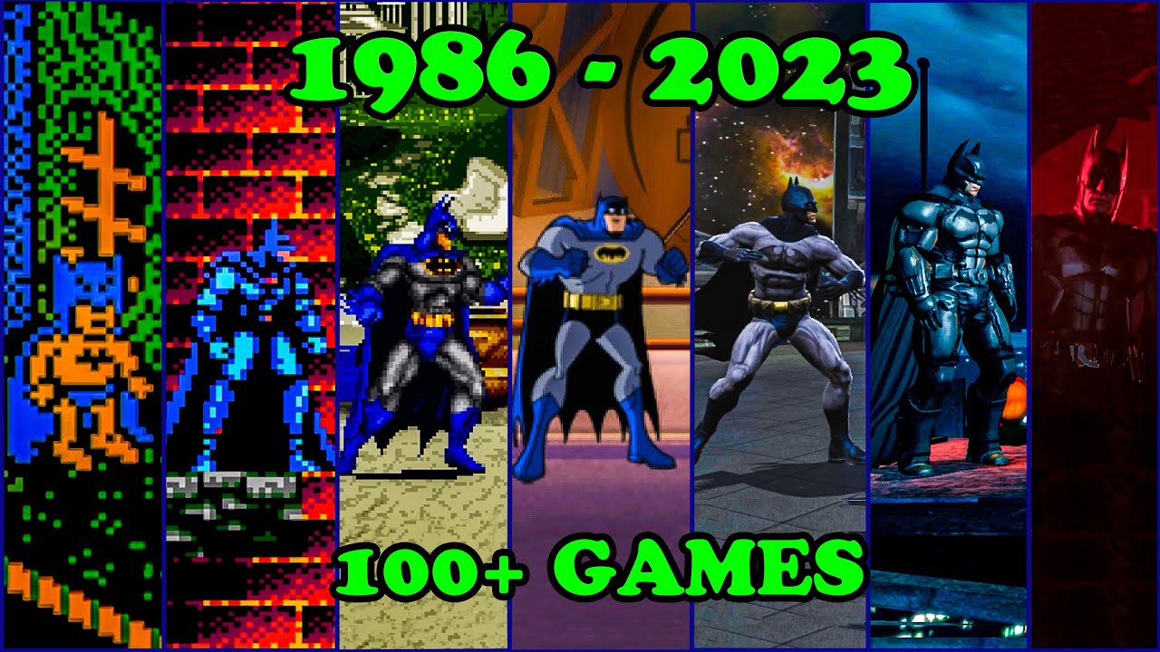 Evolution Of Batman Games: The Complete Edition | 1986 - 2024