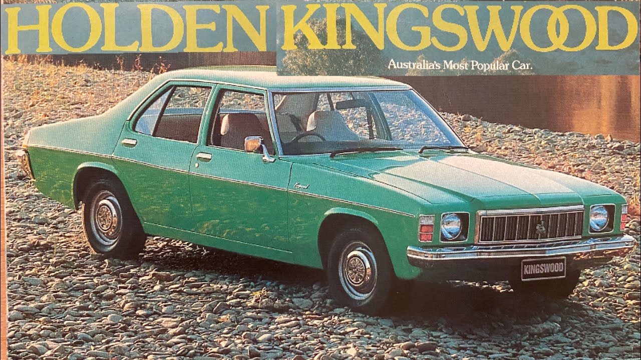 1976 Holden Kingswood review #carbrochures