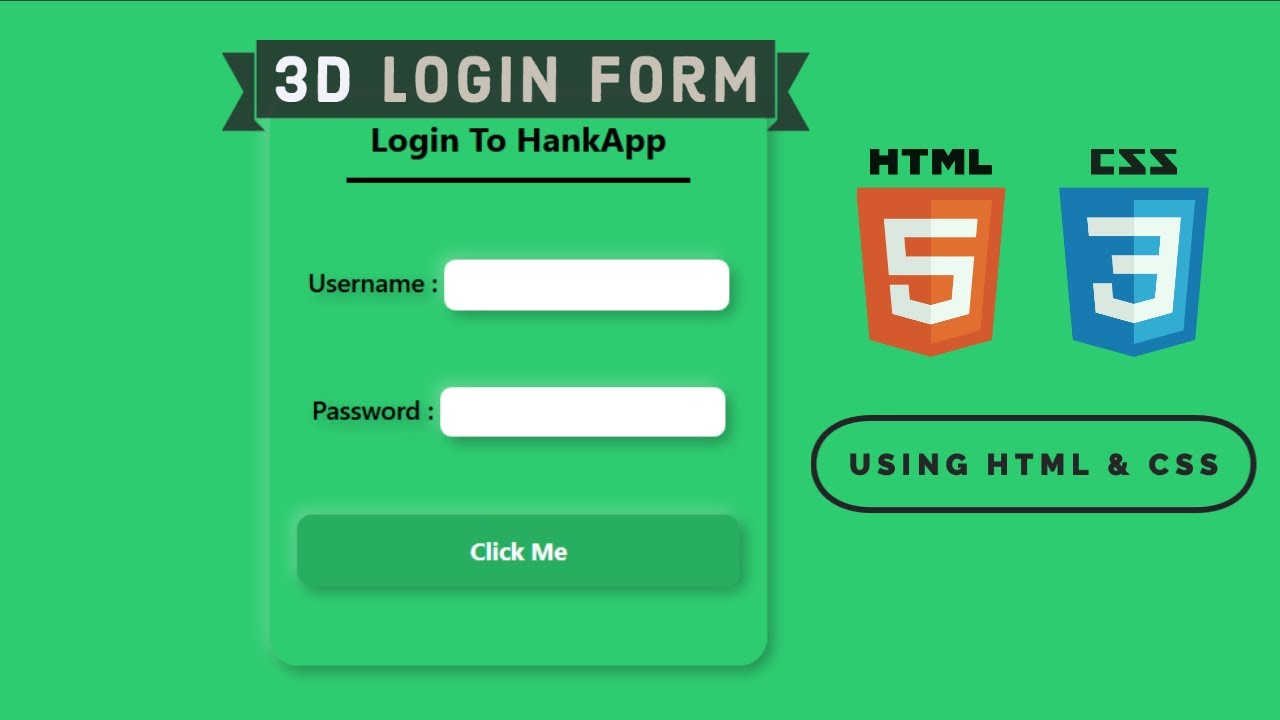 Just using HTML and CSS design this cool  LOGIN | SIGN IN FORM