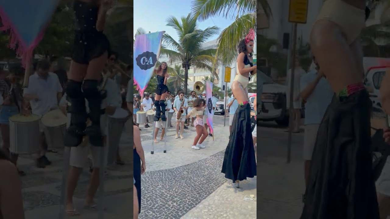 🇧🇷🏖️ Carnaval en Playa de Arpoador