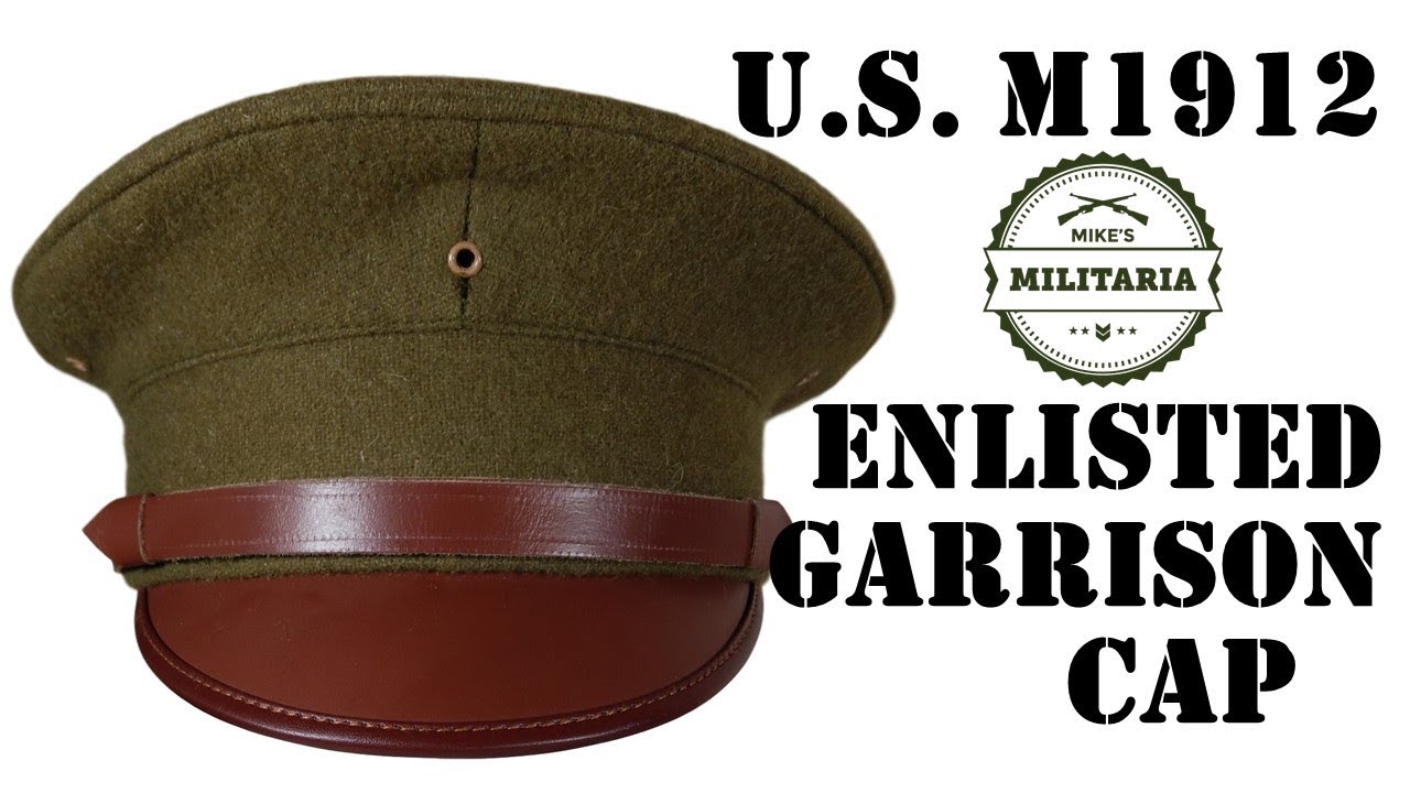 Mike's Militaria Product- Reproduction U.S. M1912 Garrison Cap