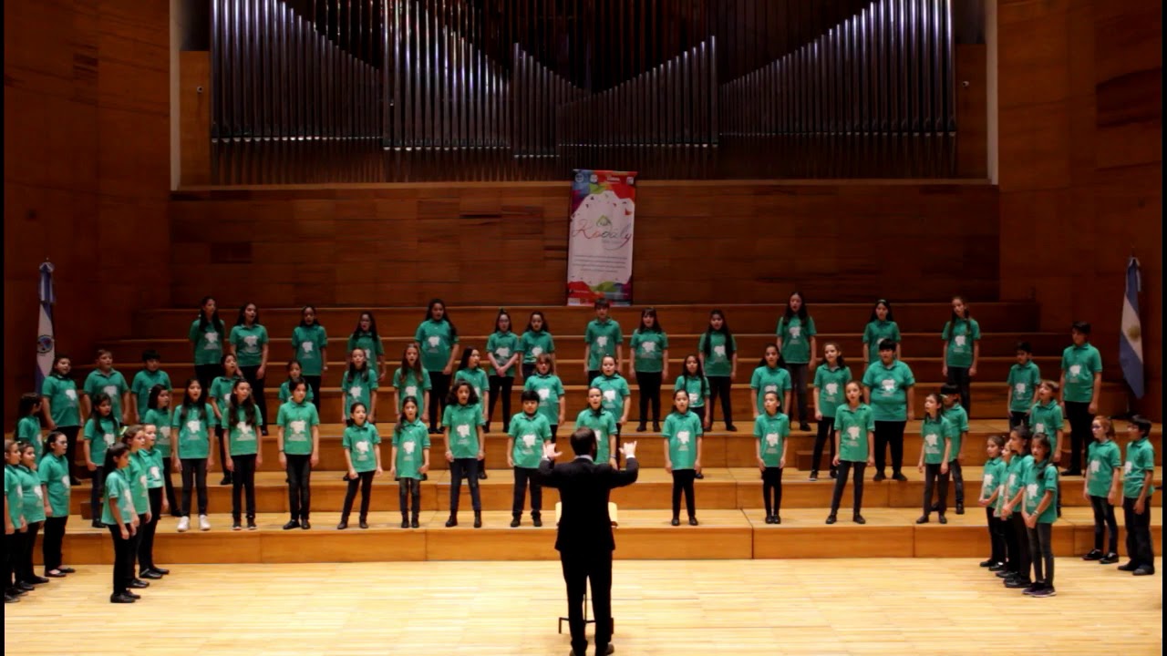 Béla Bartók. Microcosmos N° 127. Coro de Niños Preparatorio UNSJ