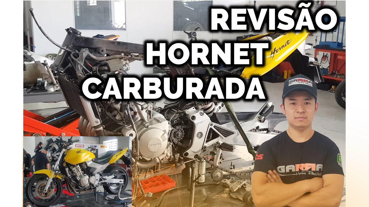 REVISÃO HORNET CARBURADA + TESTE RIDE 😃