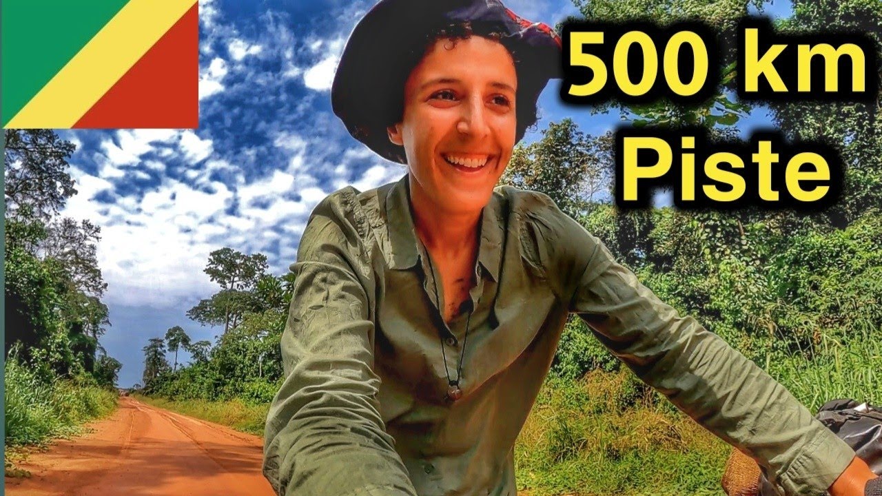 V96 |  تحدي دخول محمية طبيعية مليئة  بالحيوانات - tour d'afrique à vélo