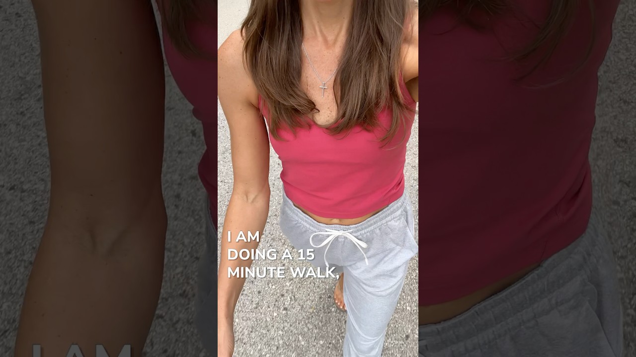 Never underestimate the power of a morning walk!