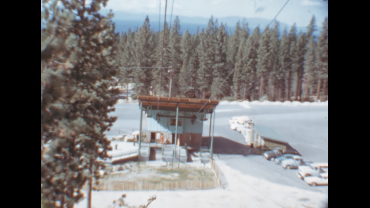 Lake Tahoe 1966 archive footage