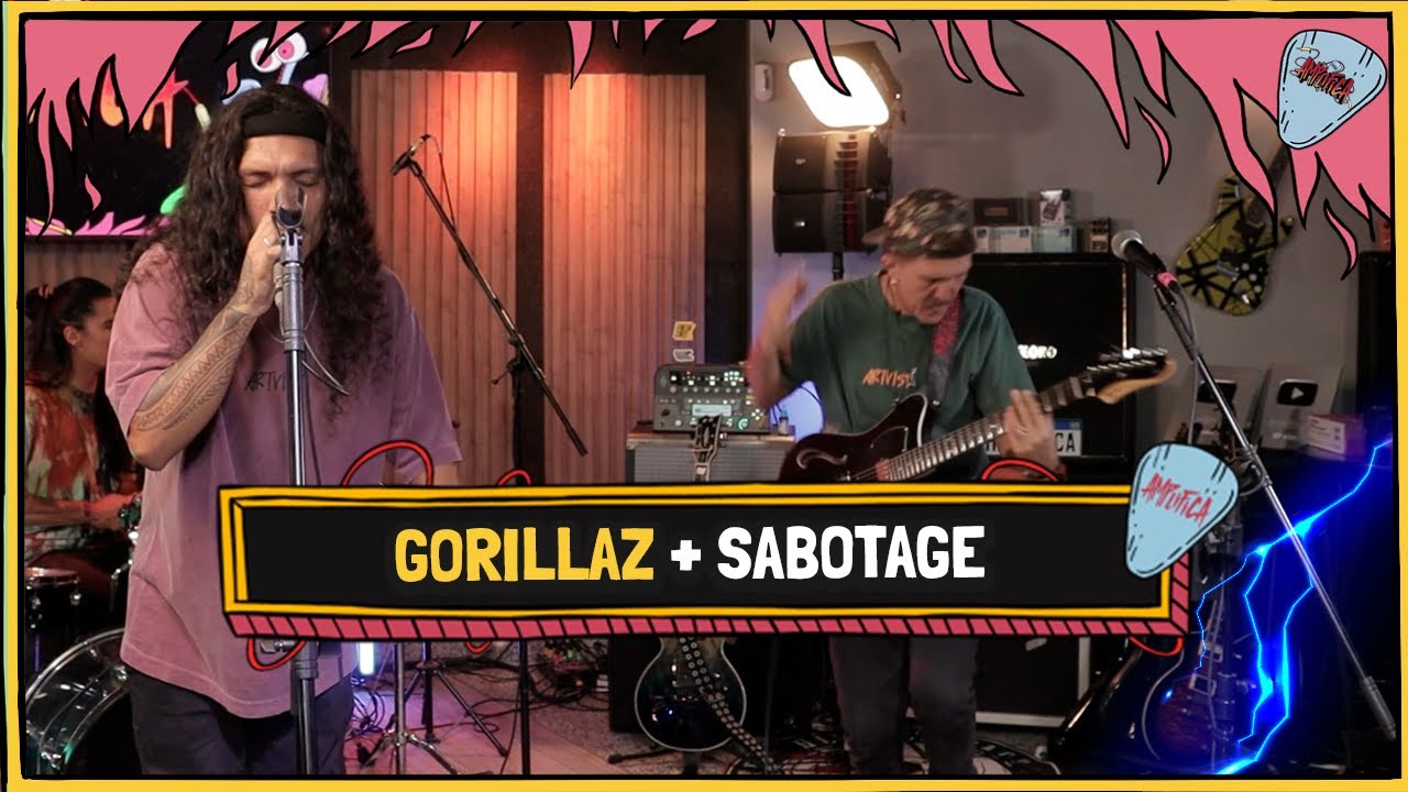 ÂNAMA toca GORILLAZ + SABOTAGE