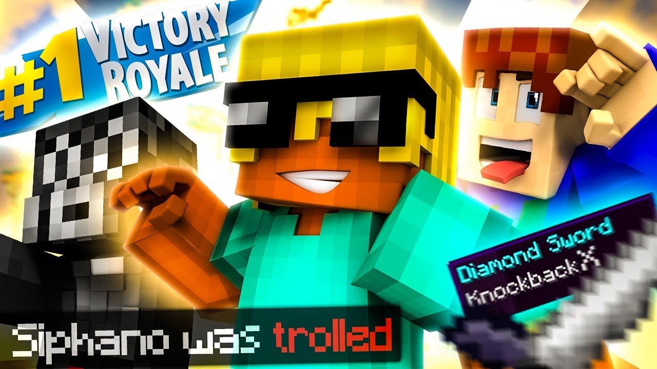minecraft victoire royale avec theguill84 et aypierre (troll)