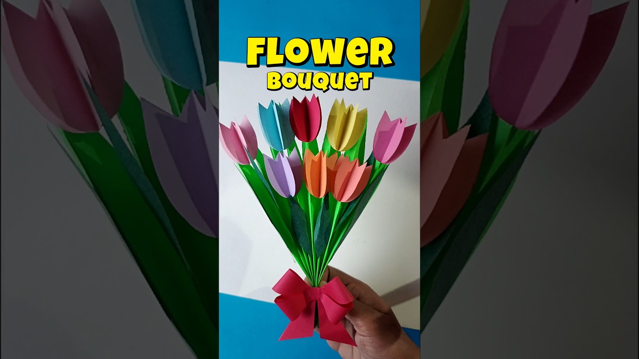 "Flower Bouquet DIY"💐 