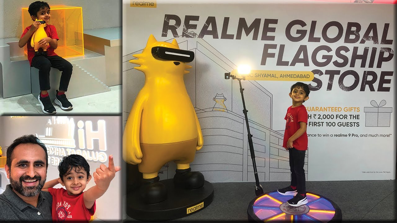 Visit to Realme Global Flagship Store | World's First Realme Flagship Store #realme #realmeindia
