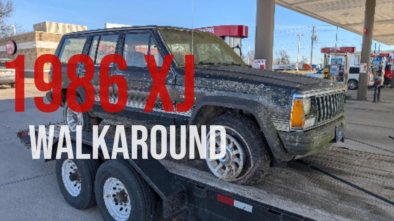 1986 Jeep XJ walkaround