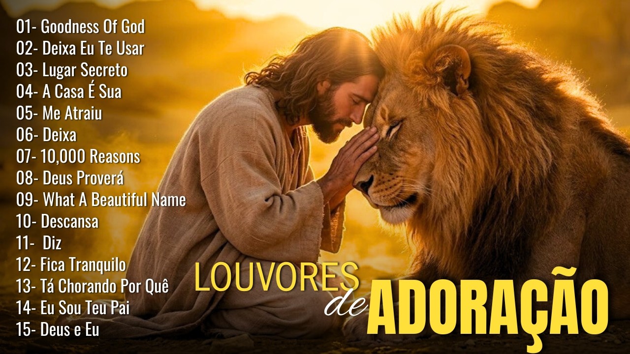 Louvores de Adora&ccedil;&atilde;o 2026 - Top Gospel Mais Tocadas | M&uacute;sicas Sentir a Presen&ccedil;a de Deus, Paz e F&eacute;