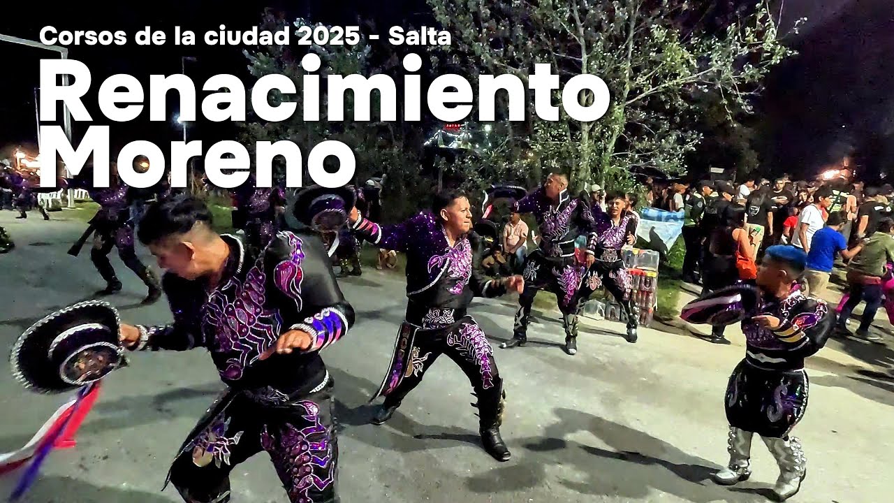 Renacimiento Moreno (caporales) - Corsos de la ciudad | SALTA 2025 | Carnaval por FIEBRE TV