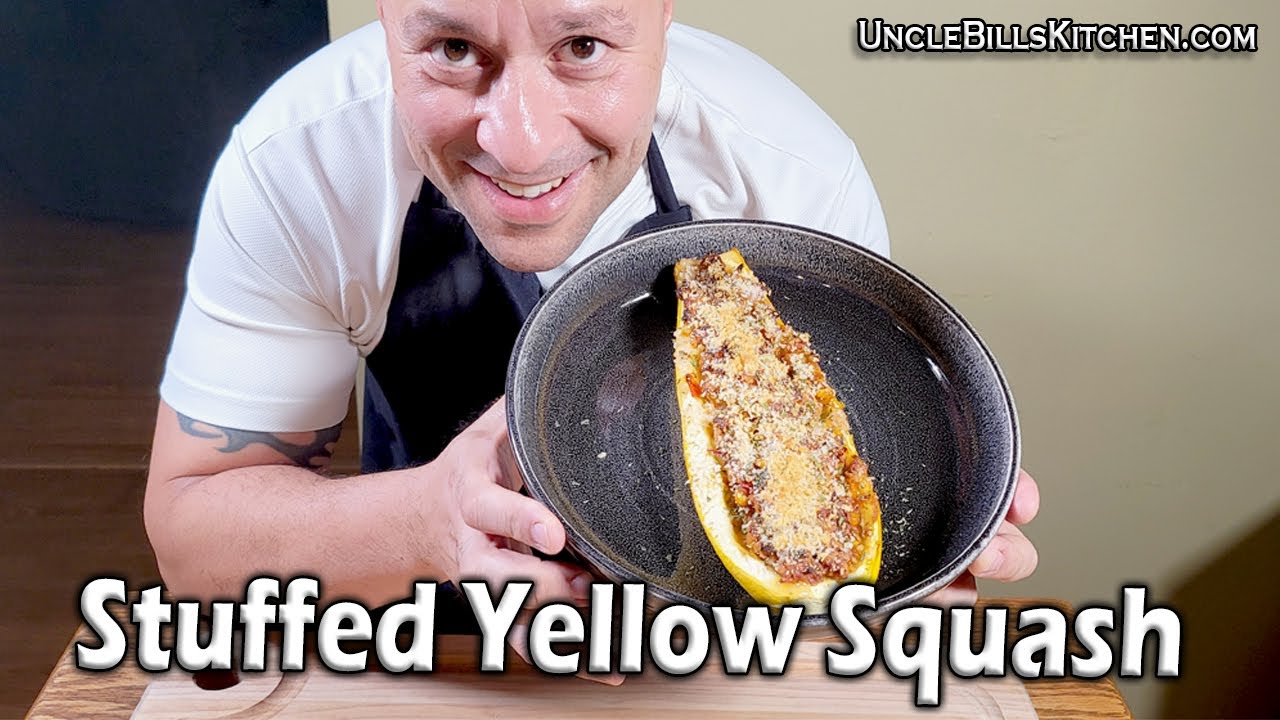 Stuffed Yellow Squash Recipe | Summer Squash 2022