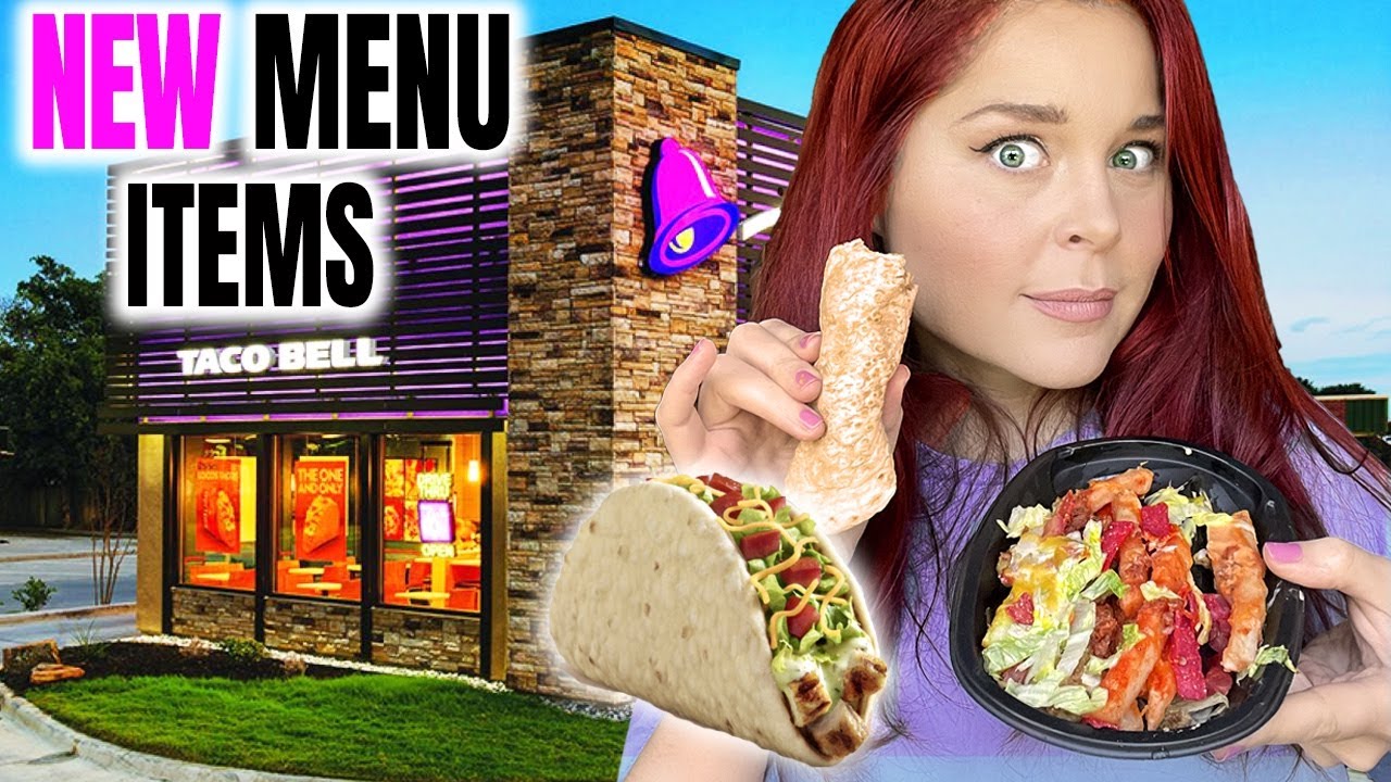 It's Here! Taco Bell's New Menu Items! Loaded Taco Fries & Flatbread Tacos