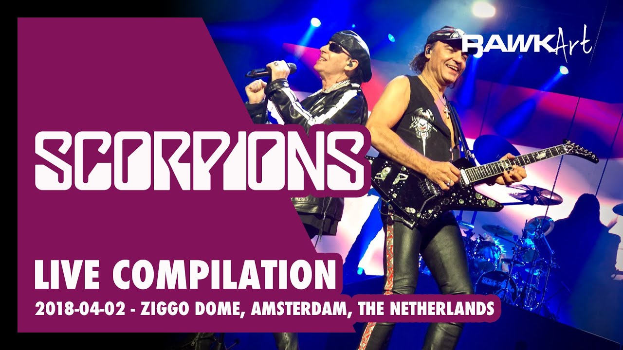 Scorpions - Compilation - 2018-04-02 - Ziggo Dome, Amsterdam, The Netherlands