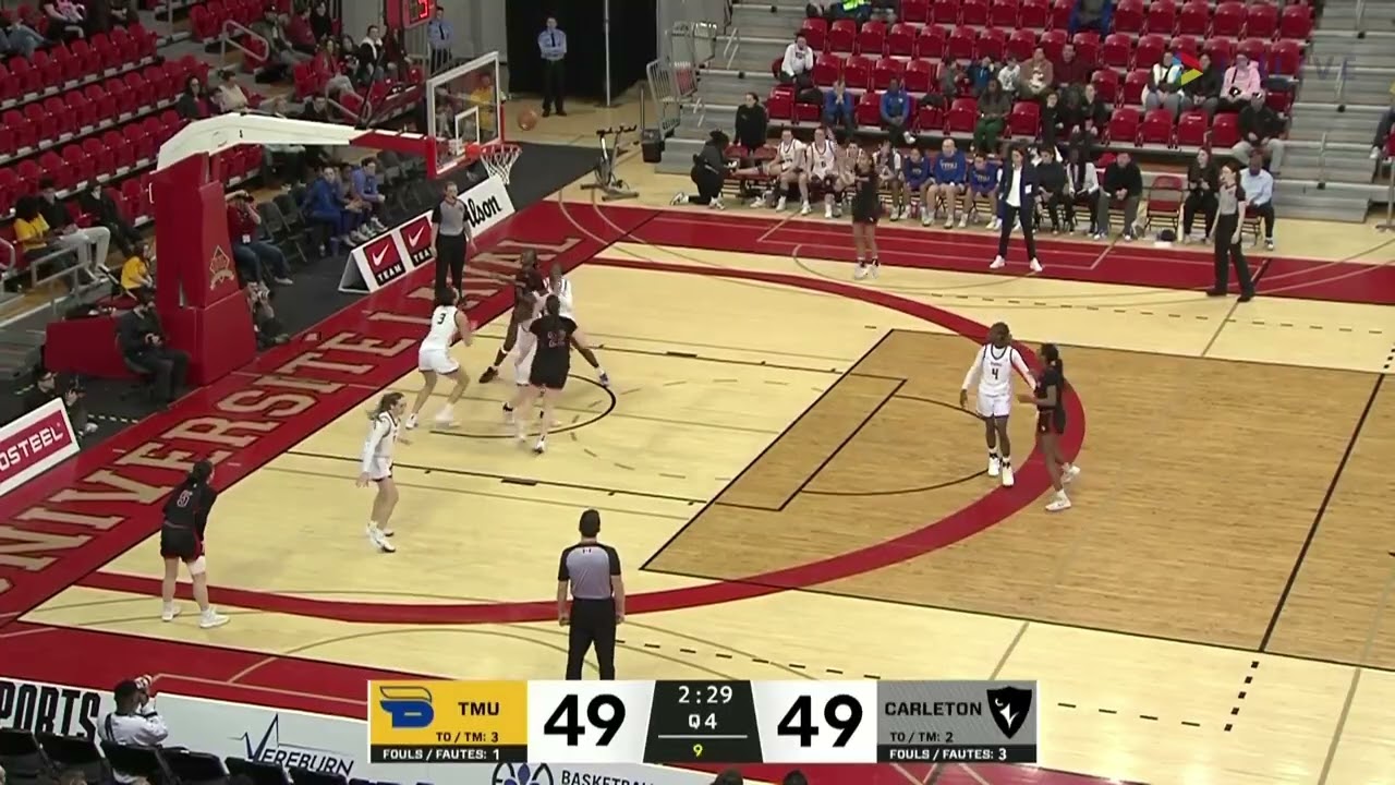 2026 U SPORTS Women's Final 8 Highlights - CF: Carleton Ravens vs. TMU Bold