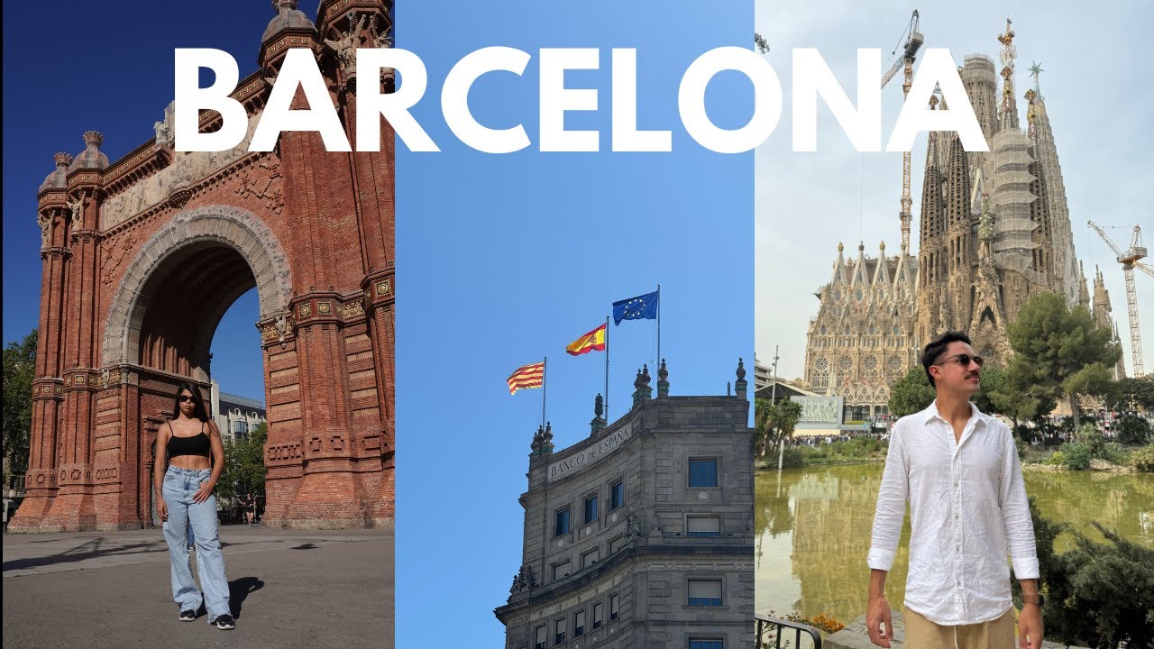 O que fazer em Barcelona 🇪🇸 | Sagrada Familia, Playa Barceloneta e obras de Gaudí