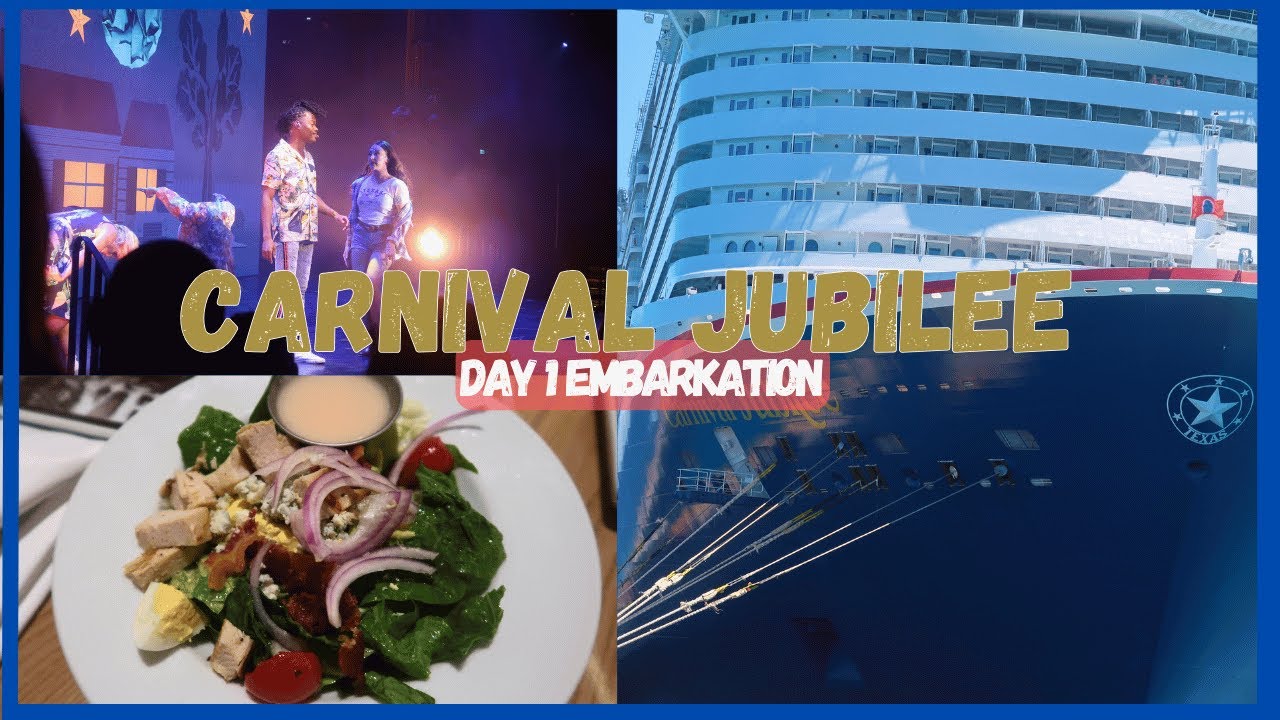 Carnival Jubilee Day 1 Embarkation/Terminal Update/Premium Interior Room/MDR/Dear Future Husband