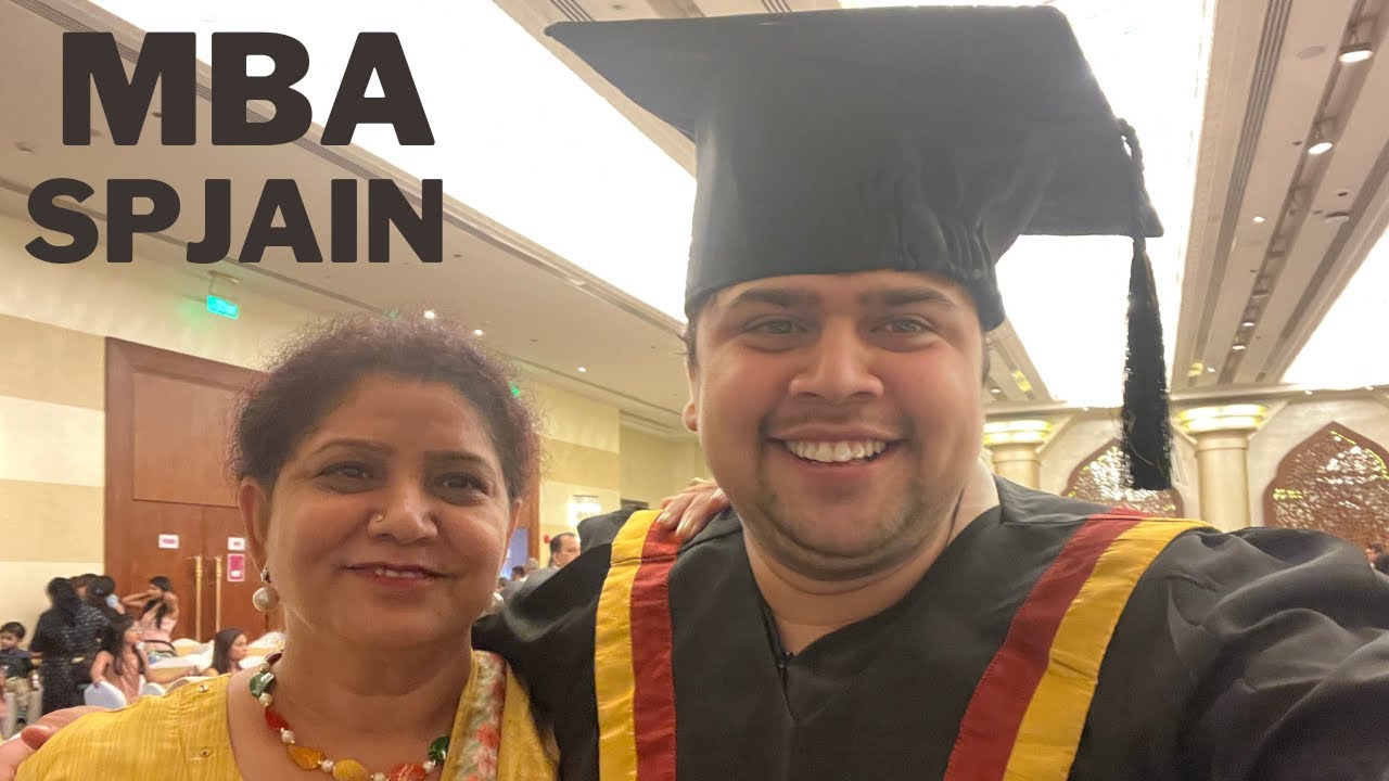 Finally Ghar ka pehla MBA| Convocation of SPJAIN Dubai 2023 |#spjain