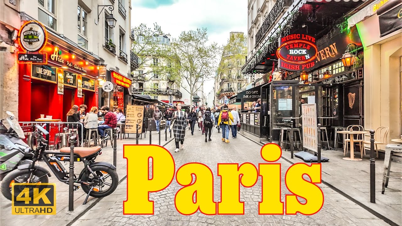 Paris, France🇫🇷 - Paris 4K HDR Walking Tour  2025 - Le Marais  | Paris 4K | A Walk In Paris