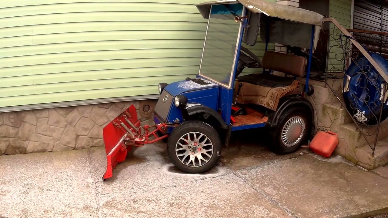 Самодельный бульдозер