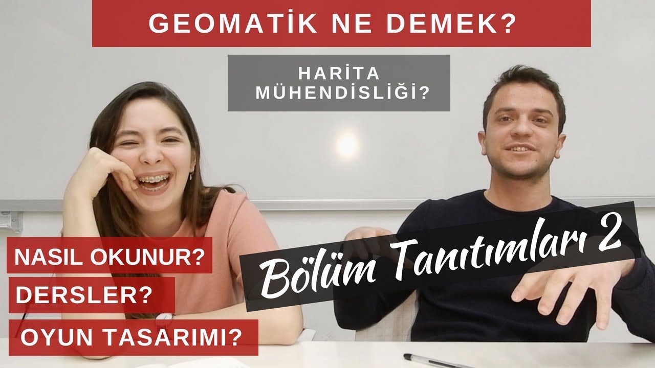 GEOMATİK MÜHENDİSLİĞİ OKUMAK #1 | Dersler, Çalışma Alanları | KAFAKAMPÜS
