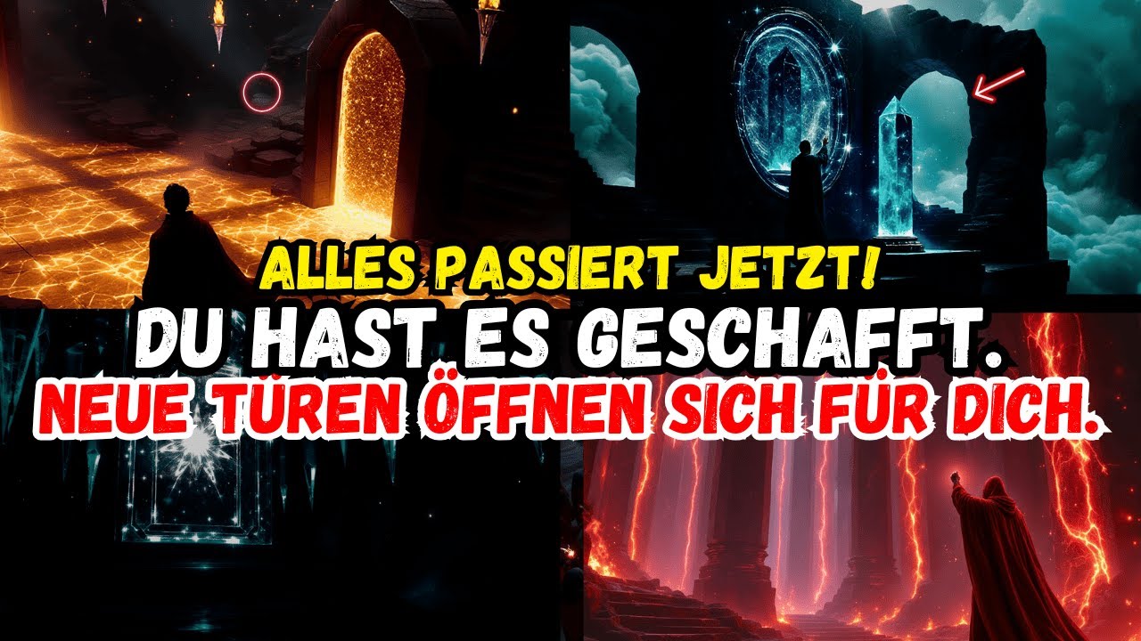 AUSERWÄHLTE, IHR HABT DIE GEHEIME PRÜFUNG BESTANDEN… TÜREN ERWARTEN EUCH UND ÄNDERN ALLES… 🗝️🚀