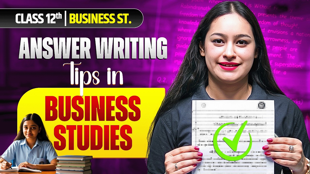 How To Write Perfect Answers In Business Studies 📘 Class 12 Board Exam 2026