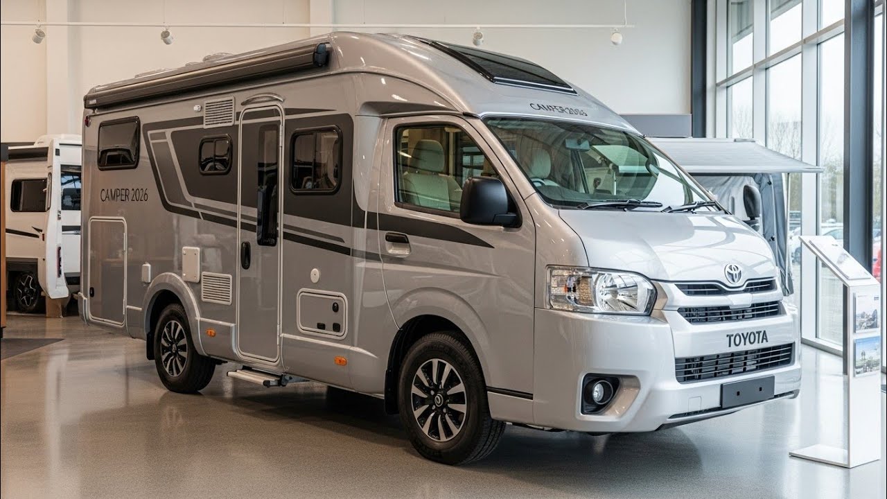 2026 Toyota Camper Motorhome 🚐🏕️ Luxury RV Full Tour