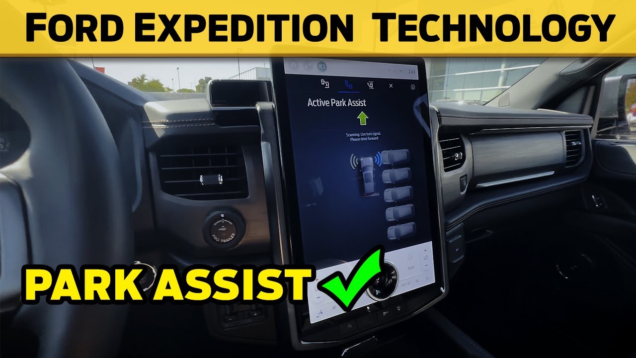 How to Use Park Assist in the Ford Expedition