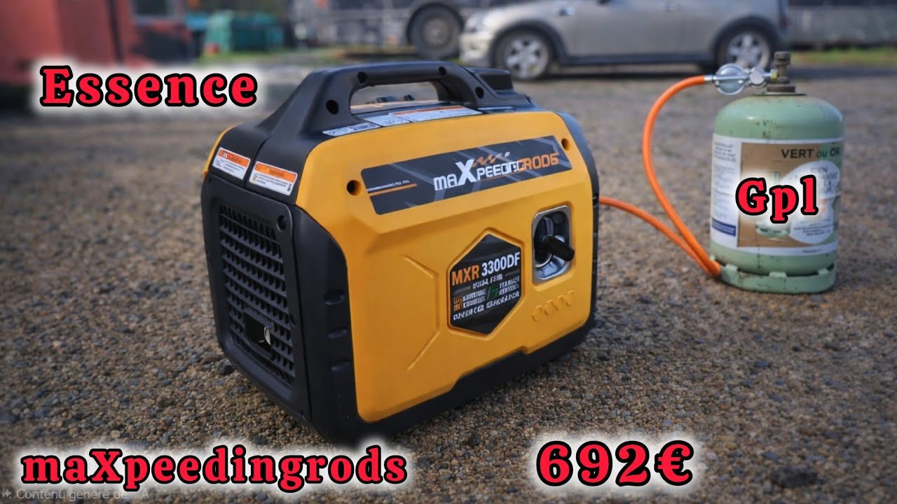 Groupe électrogène multifonction maXpeedingrods #maxpeedingrods