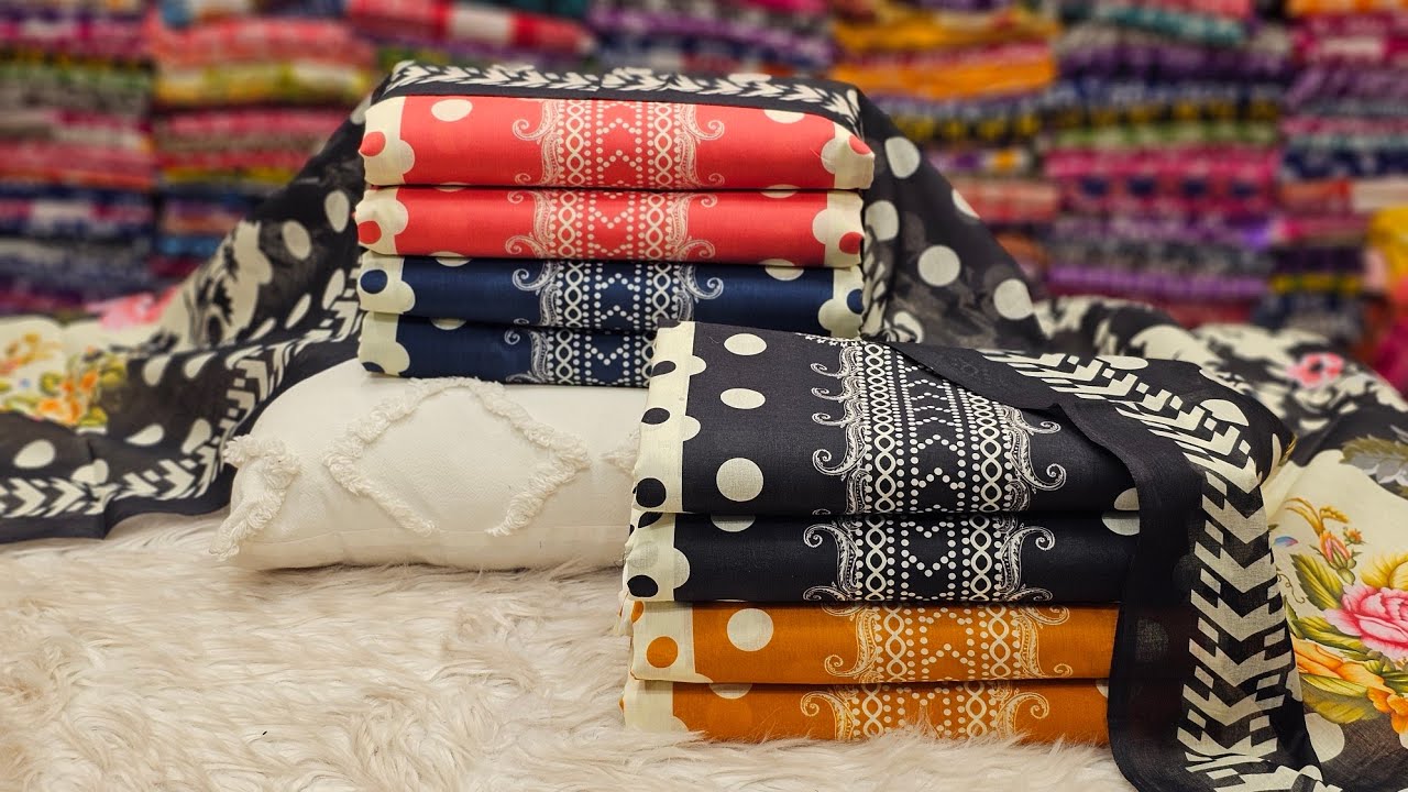 একবার দেখলেই ভালো লেগে যাবে - Fine Cotton 🎊 Premium Three-piece Collection | New Arrival  