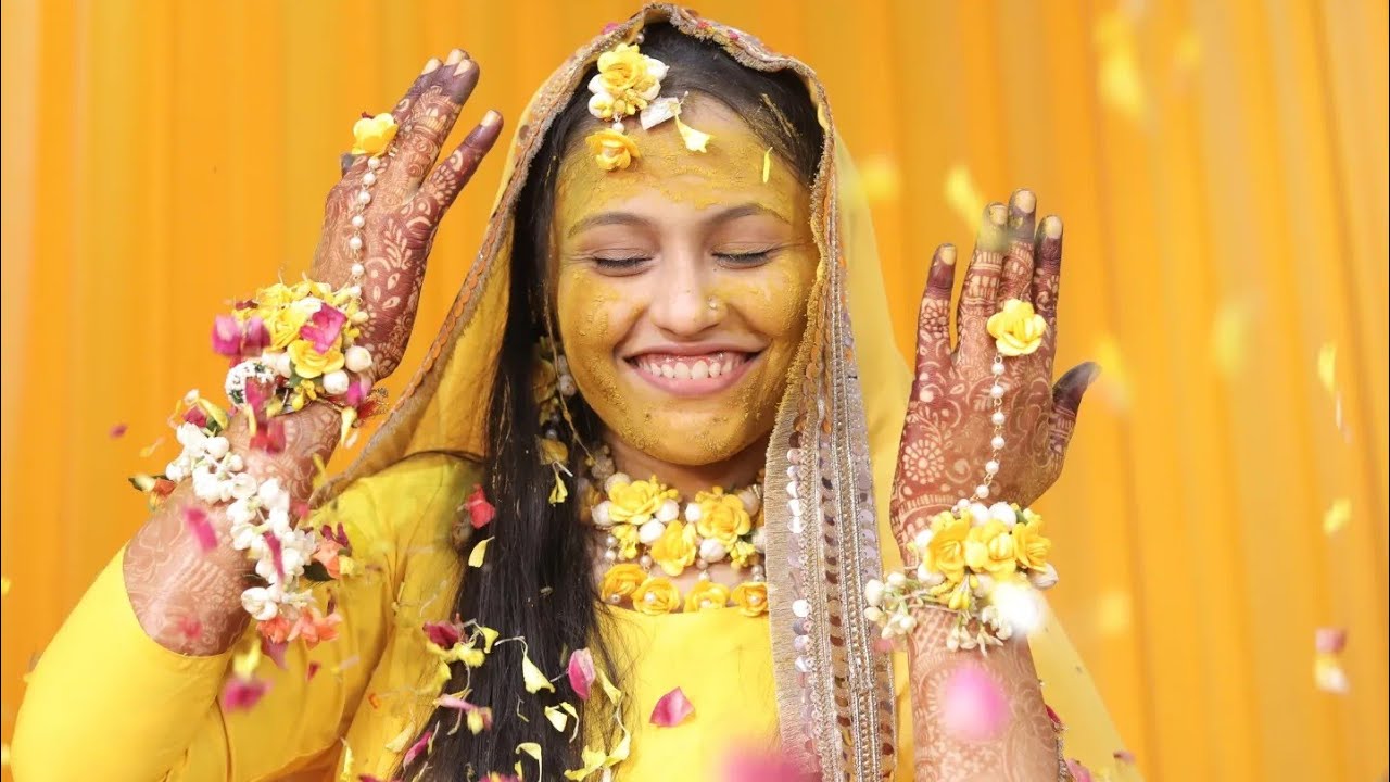 Haldi Teaser/Minaz/Muslim Haldi function#love#couple#indianmuslimwedding#muslimbride#wedding#haldi