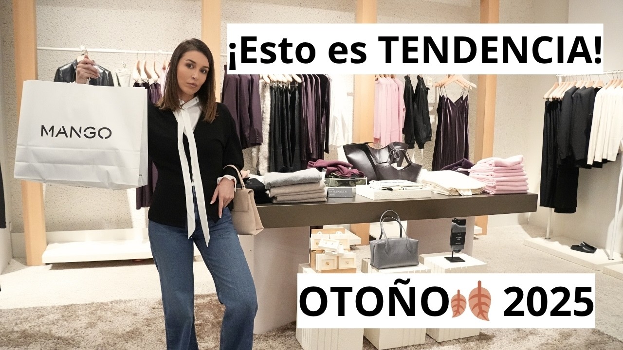 Esta es la NUEVA COLECCI&Oacute;N de Mango que TODAS vamos a llevar este oto&ntilde;o 🍁 (y ya est&aacute; en tiendas)