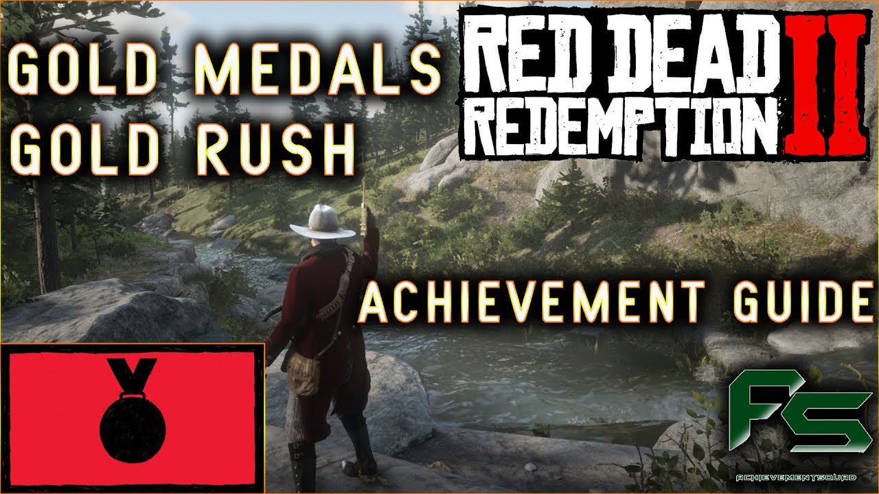Red Dead Redemption 2 - 70 Gold Medals List / Easy Story Missions / Gold Rush Achievement Guide