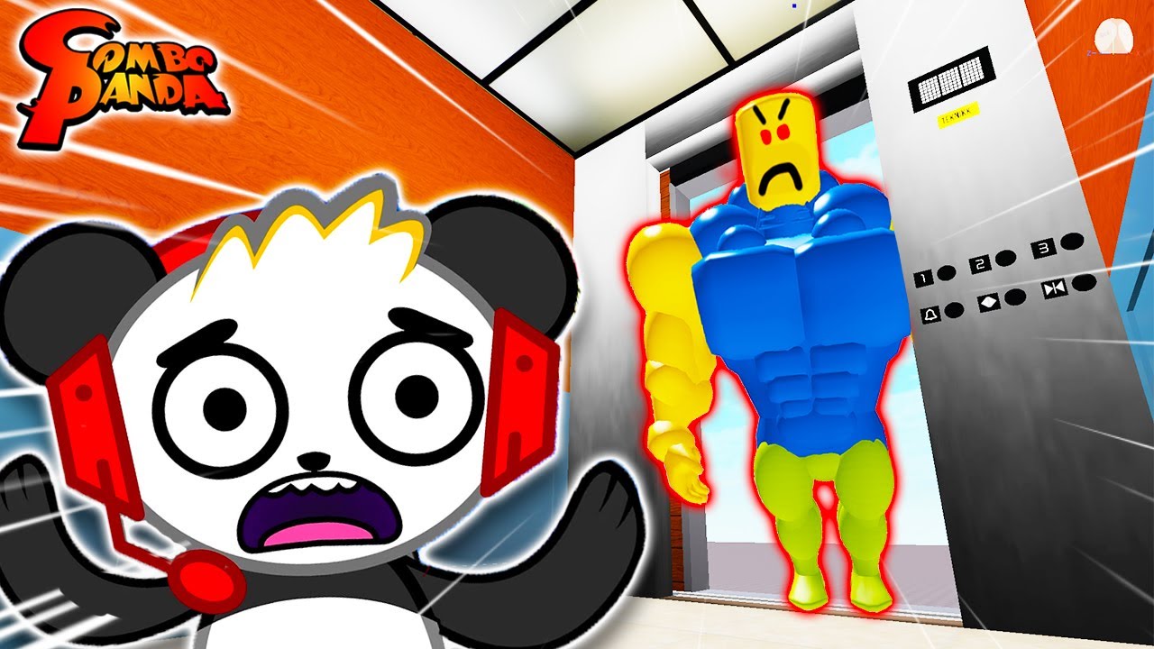Combo Panda Going into the Craziest Elevator in Roblox!