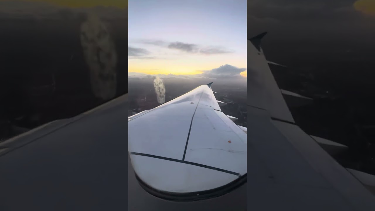 Durchstarten in Düsseldorf im Airbus A319 - Go-Around - komplette Platzrunde und Landung