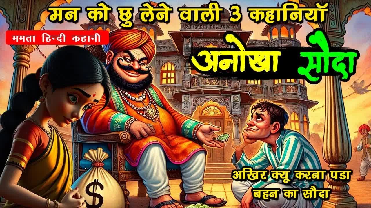 अनोखा सौदा, AKHIR KYU BAHAN KO GIRVI RAKHNA PADA, MAN KO CHHU LENE WALI KAHANIYAN, MARMIK KATH