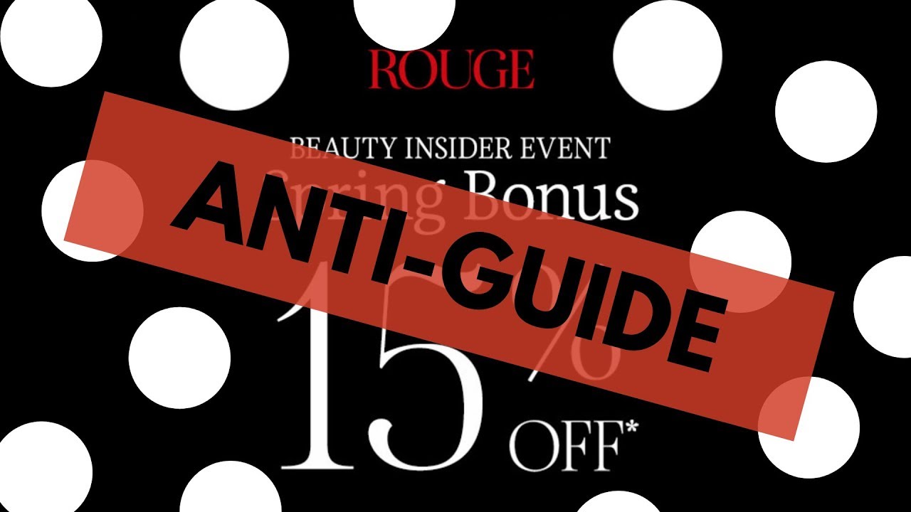 Sephora Sale Anti-Guide/Anti-Haul | SAVE MORE MONEY!
