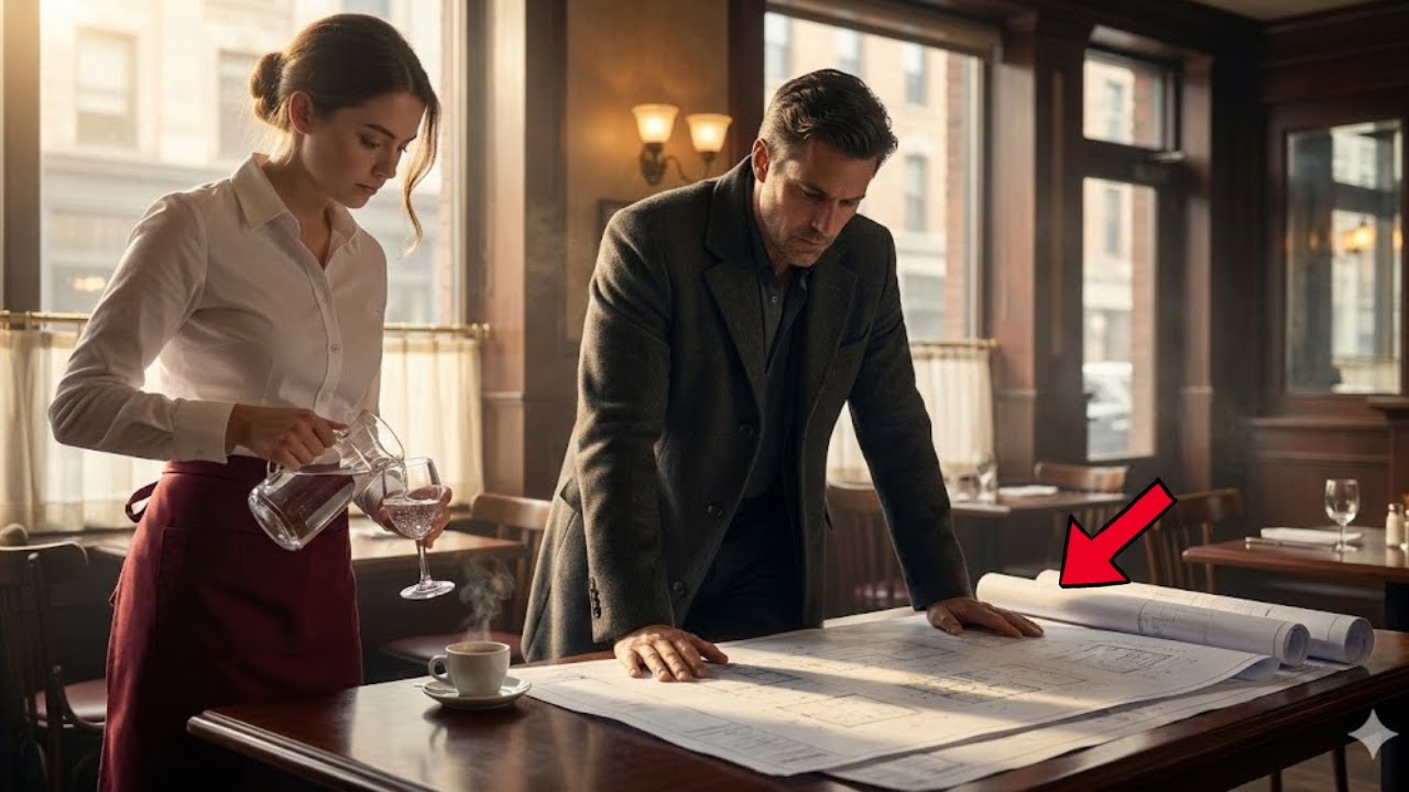 The Grumpy Architect Mocked a Waitress’s Notes—Then Realized She Solved His Biggest Design Flaw