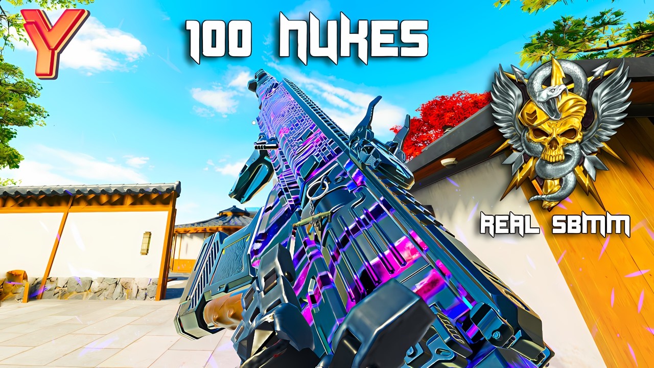 I Finally Got 100 (REAL SBMM) Nukes In BLACK OPS 7!