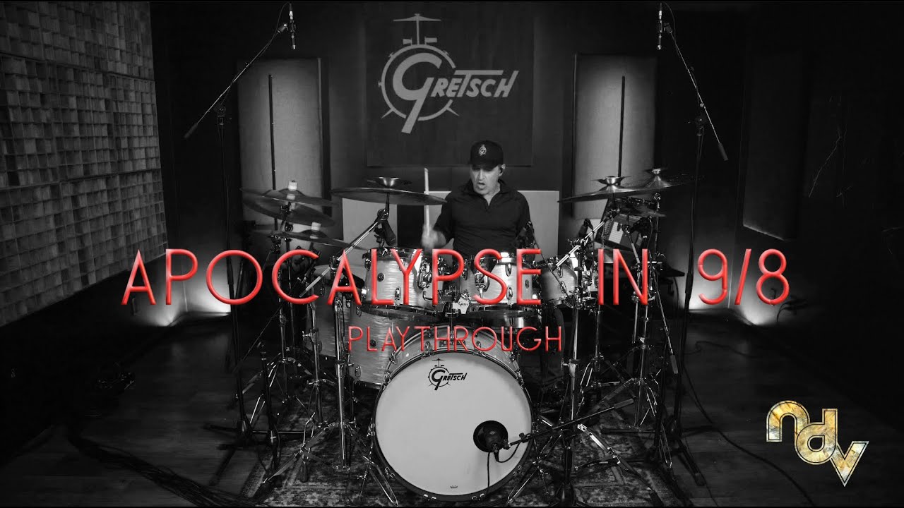 Nick D'Virgilio - Apocalypse in 9/8 playthrough
